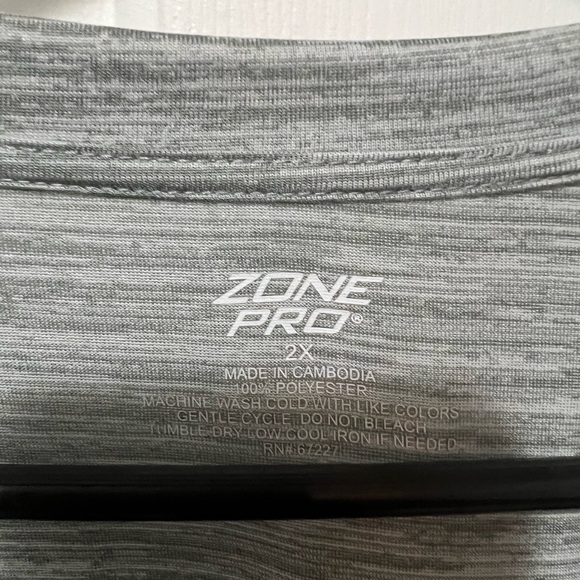 Zone Pro - 2X Athletic Tee - Picture 2 of 2